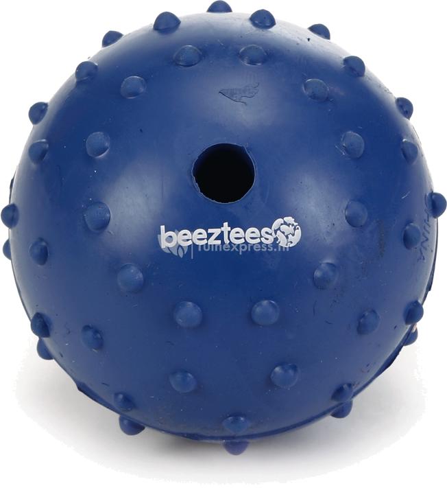 Normalisatie kompas Uitstralen Beeztees Rubber bal massief met bel hondenspeeltje blauw 7 cm |  Huisdierexpress.nl