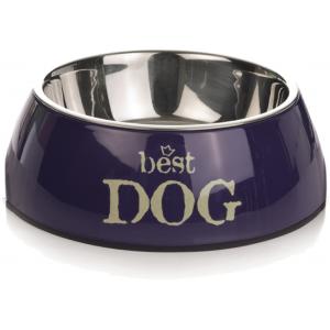 Afbeelding Hondenvoerbak rond Best Dog blauw 14 cm door Huisdierexpress.nl