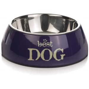 Afbeelding Hondenvoerbak rond Best Dog blauw 18 cm door Huisdierexpress.nl