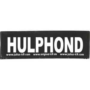 Julius-K9 tekstlabel Hulphond 11 x 3 cm