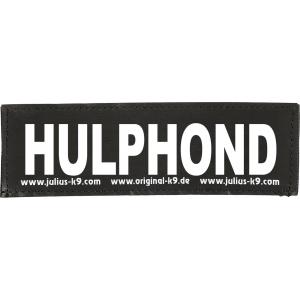 Julius-K9 tekstlabel Hulphond 16 x 5 cm