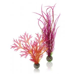 Afbeelding BiOrb planten medium rood & roze aquarium decoratie door Huisdierexpress.nl